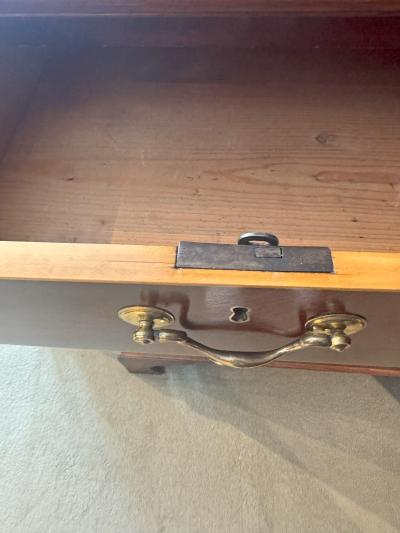 George III Mahogany Straight Front Chest of Drawers