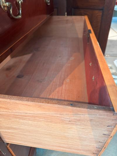 George III Mahogany Straight Front Chest of Drawers