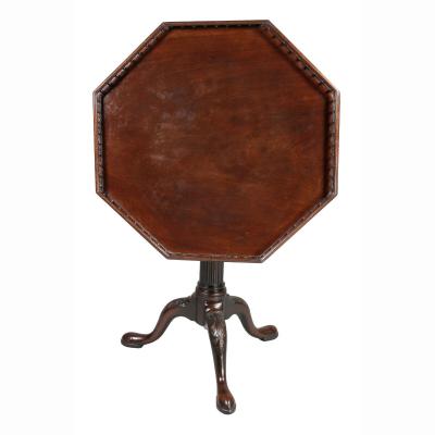 George III Mahogany Tea Table