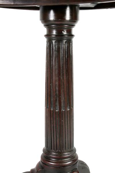 George III Mahogany Tea Table