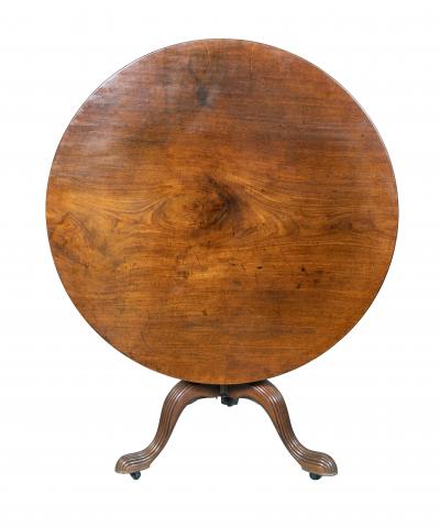 George III Mahogany Tea Table