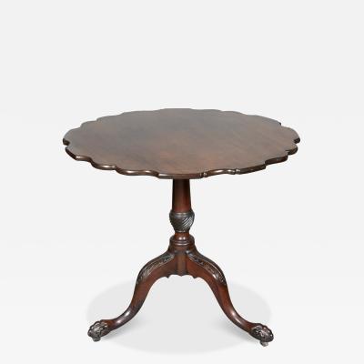 George III Mahogany Tea Table
