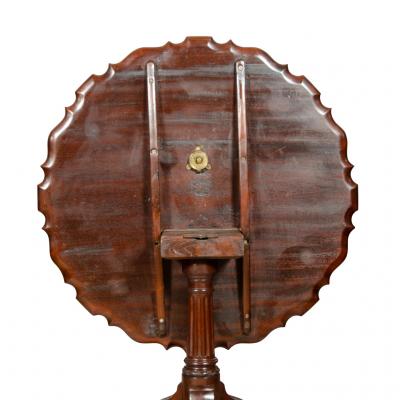George III Mahogany Tilt Top Table