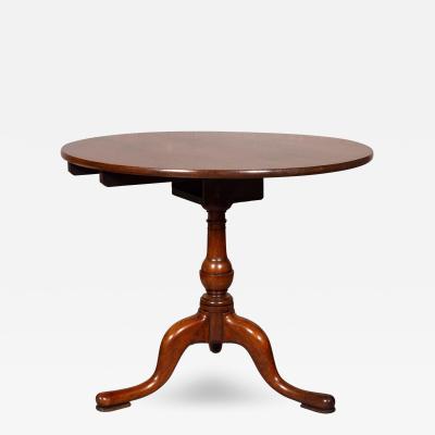 George III Mahogany Tilt Top Table