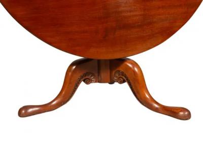 George III Mahogany Tilt Top Table