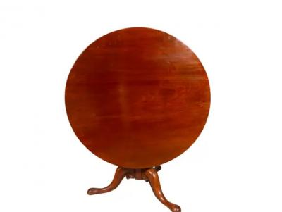 George III Mahogany Tilt Top Table