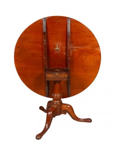 George III Mahogany Tilt Top Table