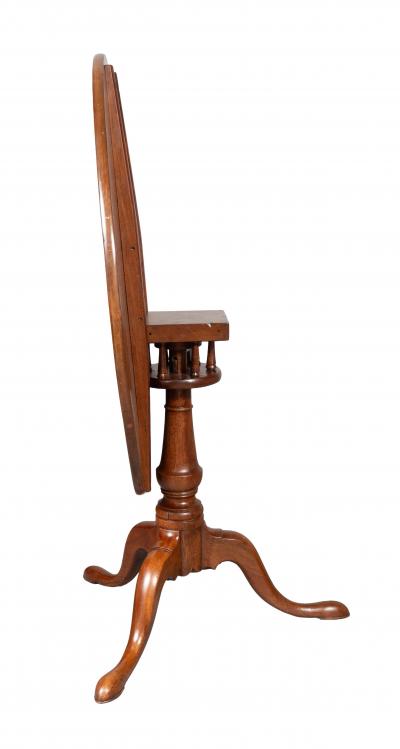 George III Mahogany Tilt Top Tea Table