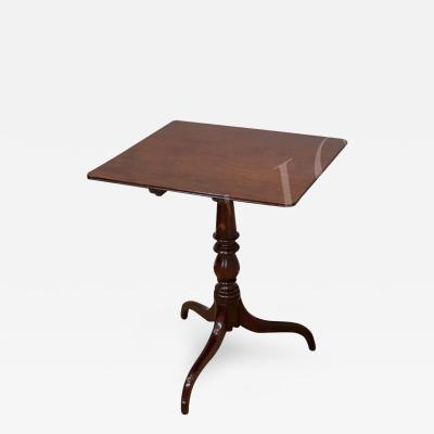 George III Mahogany Tripod Table