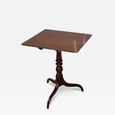 George III Mahogany Tripod Table