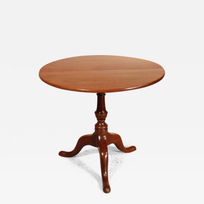 George III Mahogany Tripod Table