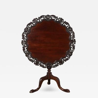 George III Mahogany Tripod Table