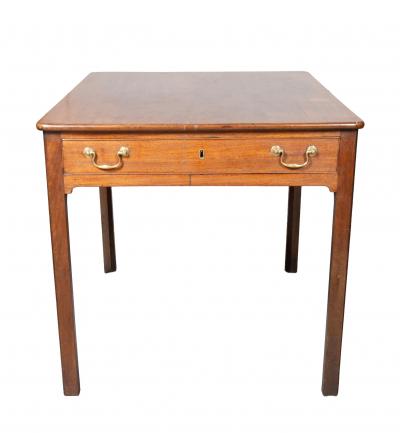George III Mahogany Writing Table