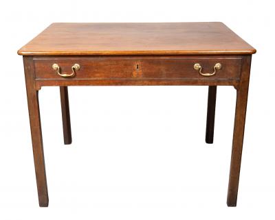 George III Mahogany Writing Table