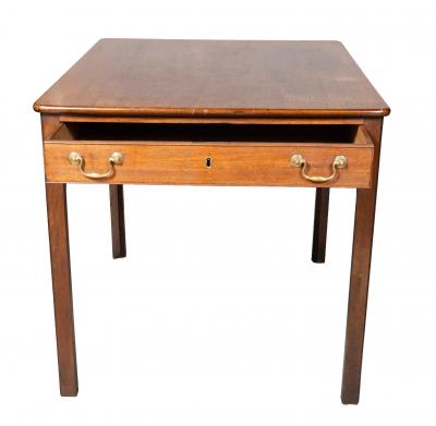 George III Mahogany Writing Table