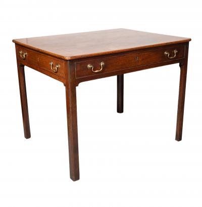 George III Mahogany Writing Table