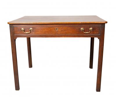 George III Mahogany Writing Table