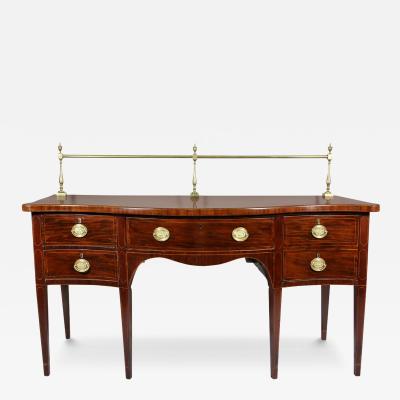 George III Mahogany and Crossbanded Sideboard