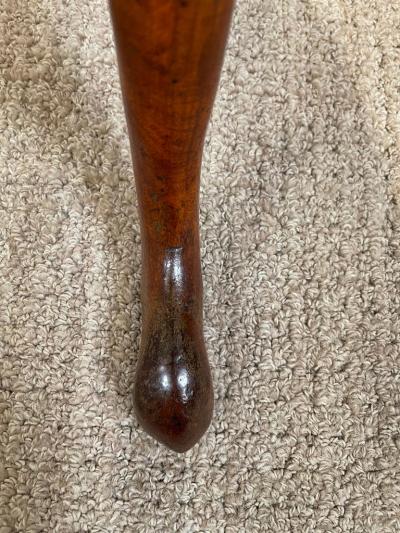 George III Mahogany tilt top Tripod Table