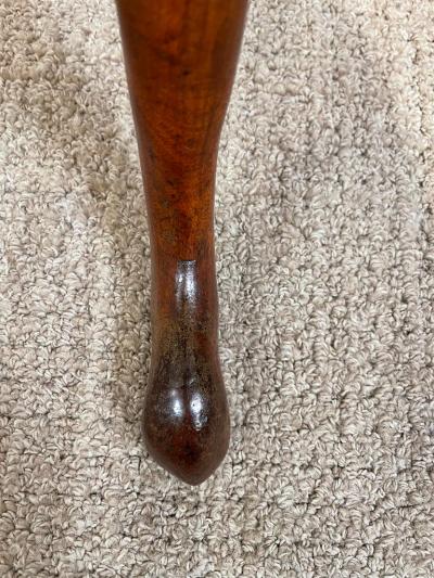 George III Mahogany tilt top Tripod Table