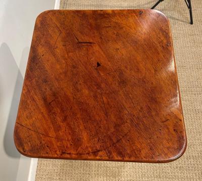 George III Mahogany tilt top Tripod Table