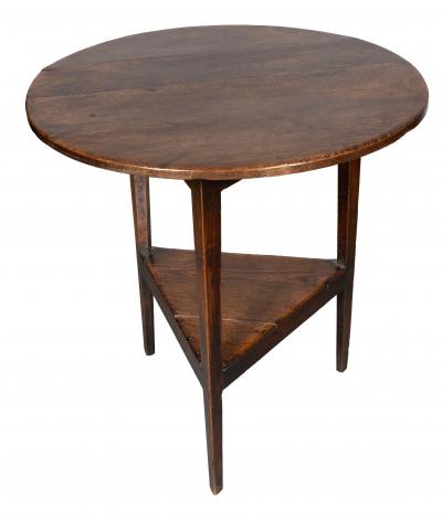 George III Oak Cricket Table