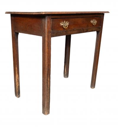 George III Oak Side Table