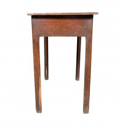 George III Oak Side Table