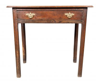 George III Oak Side Table