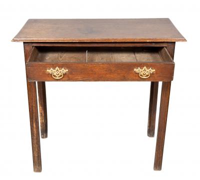 George III Oak Side Table