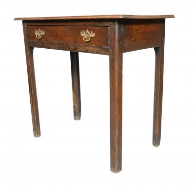 George III Oak Side Table