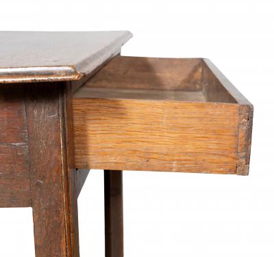 George III Oak Side Table