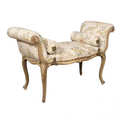 George III Painted Window Bench