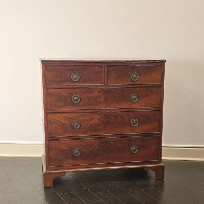 George III Period Mahogany Chest of Drawers circa 1790