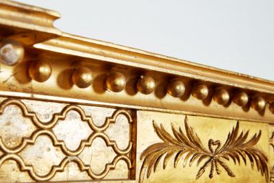 George III Pier Mirror with Border Glass