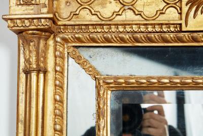 George III Pier Mirror with Border Glass