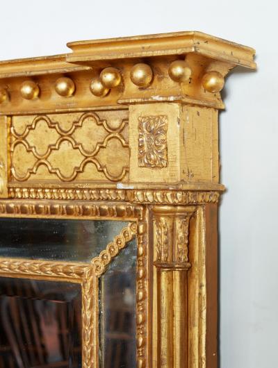 George III Pier Mirror with Border Glass