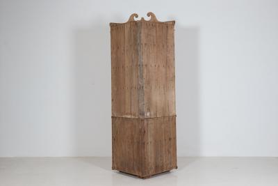 George III Pine Corner Cupboard