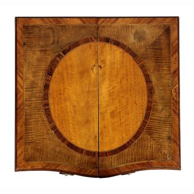 George III Rosewood and Satinwood Beau Brummel