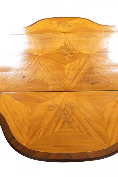 George III Satinwood And Marquetry Pembroke Table