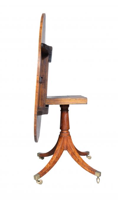 George III Satinwood And Rosewood Banded Breakfast Table