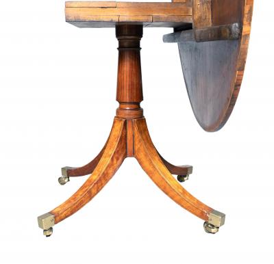 George III Satinwood And Rosewood Banded Breakfast Table