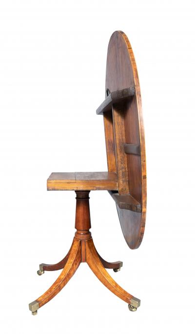 George III Satinwood And Rosewood Banded Breakfast Table