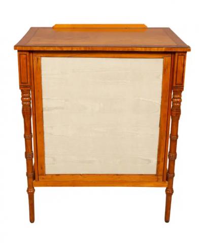 George III Satinwood And Tulipwood Work Table