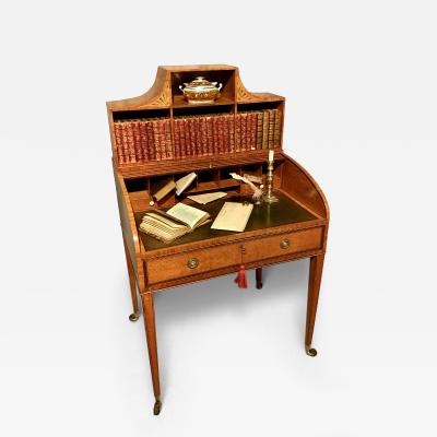 George III Satinwood Bonheur du Jour
