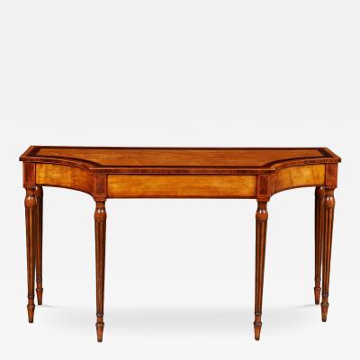 George III Satinwood Console