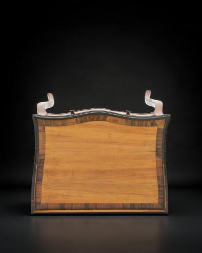 George III Satinwood Occasional Table c 1765