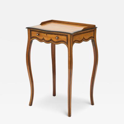 George III Satinwood Occasional Table c 1765