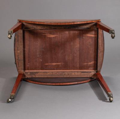 George III Satinwood Pembroke Table