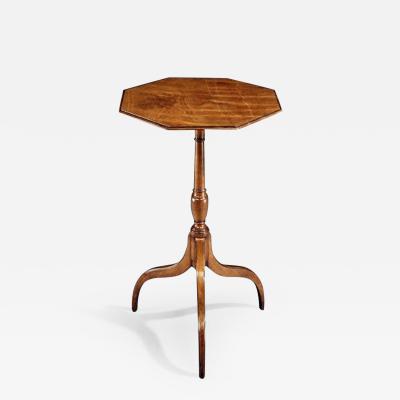 George III Satinwood Tripod Table